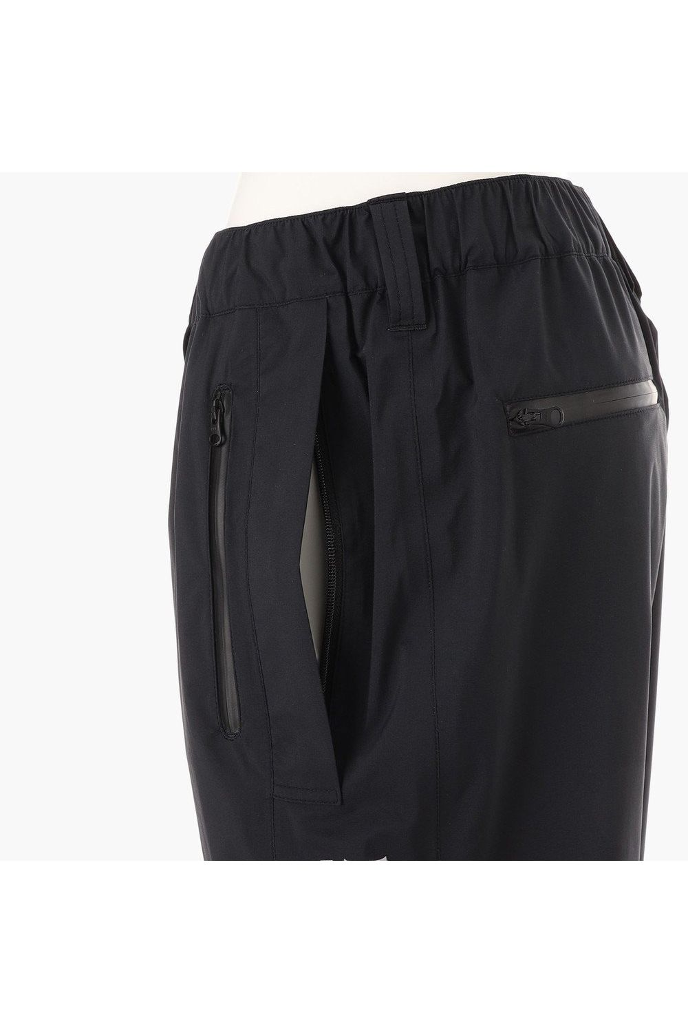 【26SS】【レディース】 WOMEN’S WATERPROOF PANTS / マイクロリップナイロン レインパンツ (ブラック)