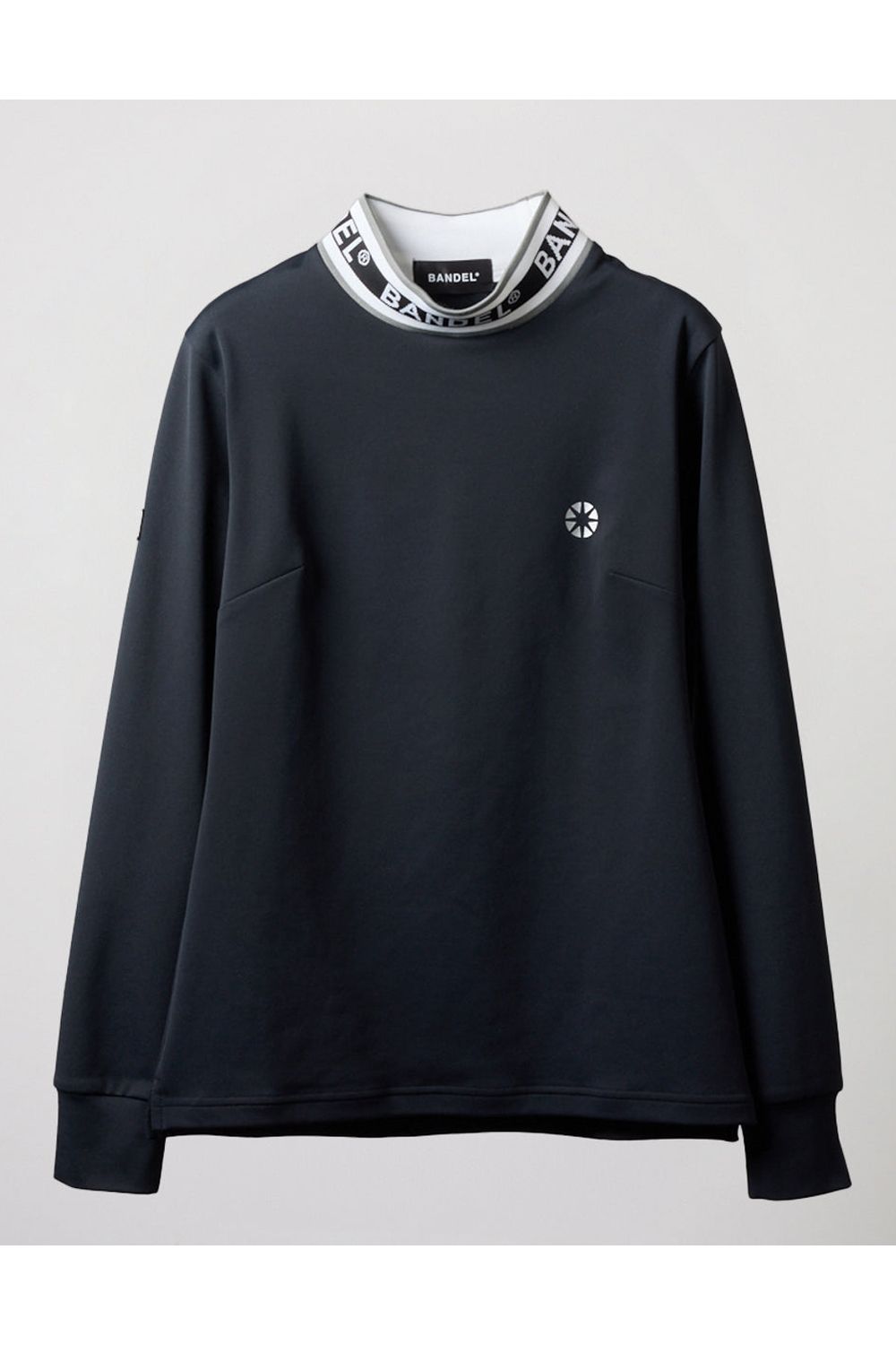 BANDEL レディース 長袖モックネックシャツ ブラック BANDEL GOLF - 【レディース】 JACQUARD RIB L/S MOC SHIRTS