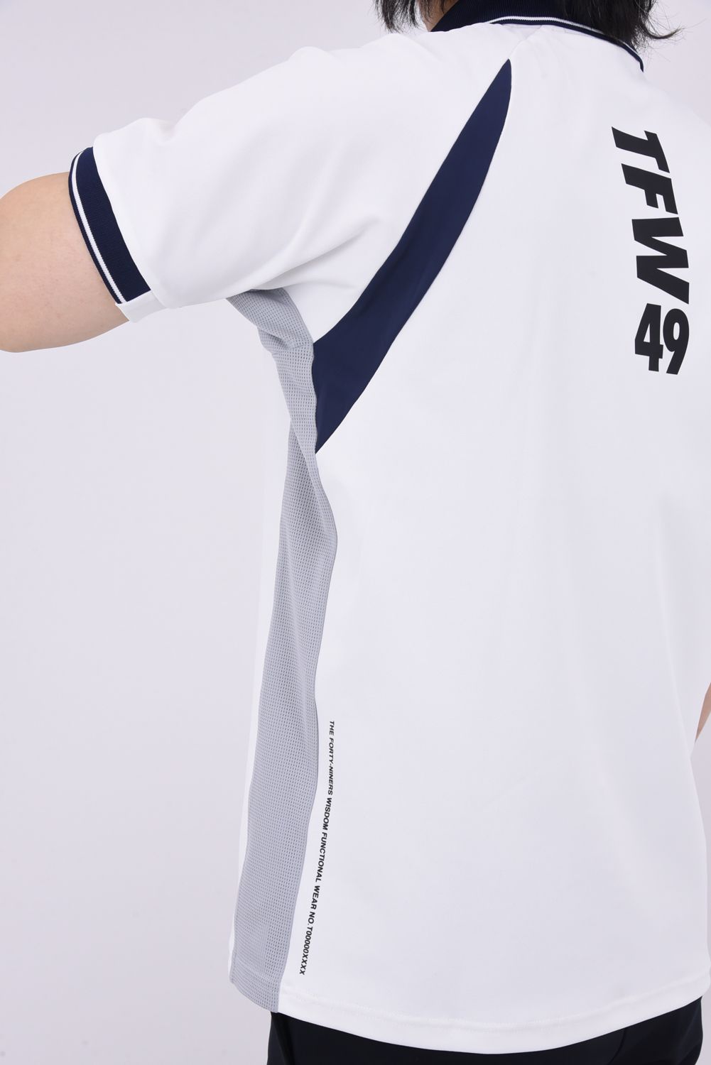 TFW49 - 【25SS】 LINE SLEEVE POLO / ラインスリーブ バック