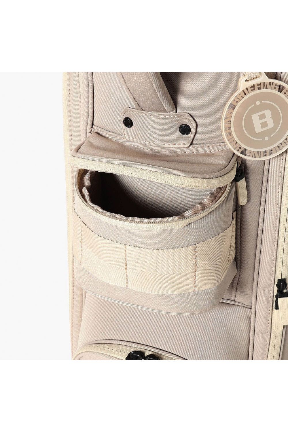 【26SS】【銀行振込・代金引換不可】【返品・交換不可】【NC SERIES】 CR-14 / カートタイプ キャディバッグ (ベージュ)