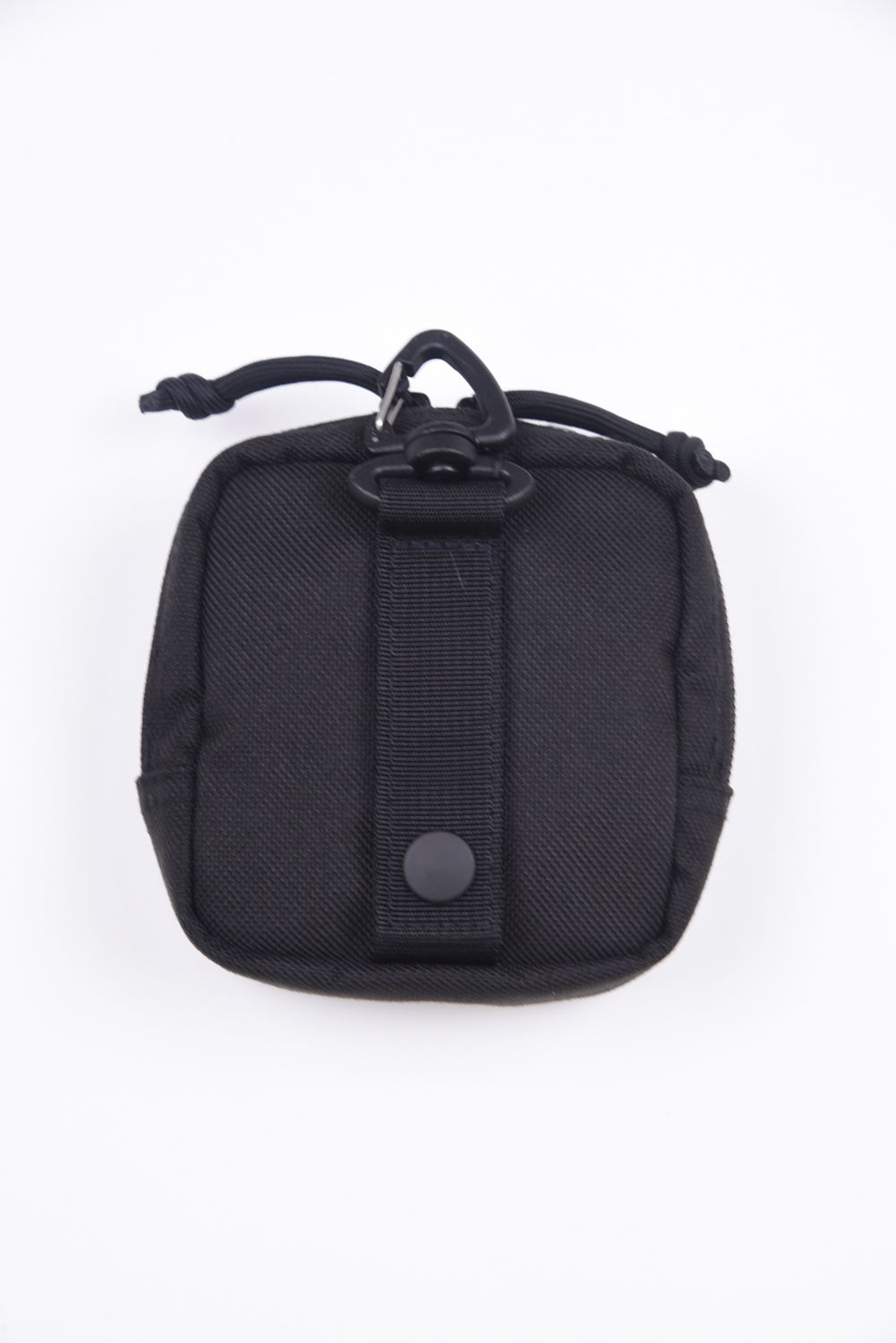 【NEW STANDARD SERIES】 MINI ROUND POUCH STD / スクエア型 ミニラウンドポーチ (ブラック)