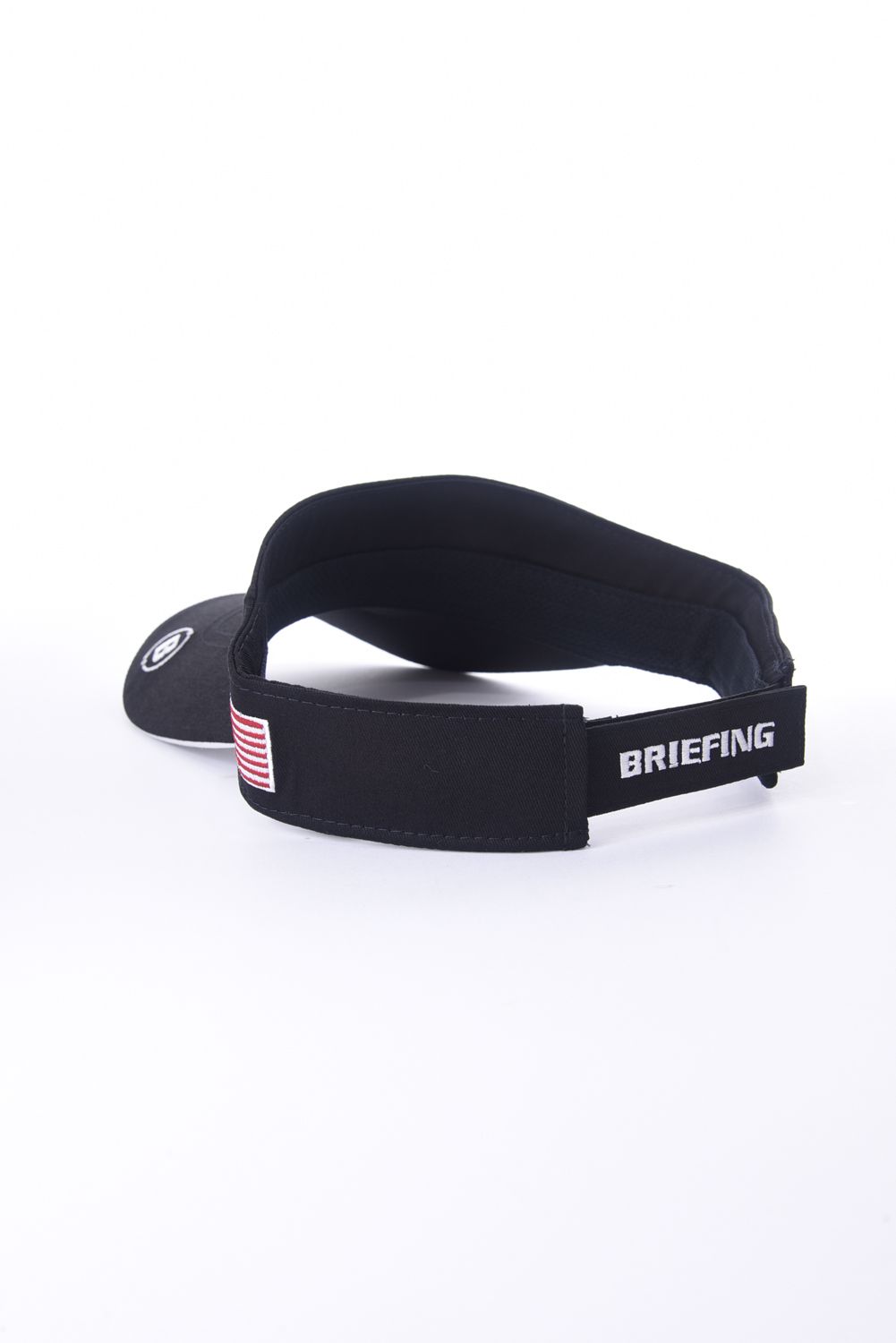 BRIEFING - MENS BASIC VISOR / ロゴ刺繍 ベーシック サン