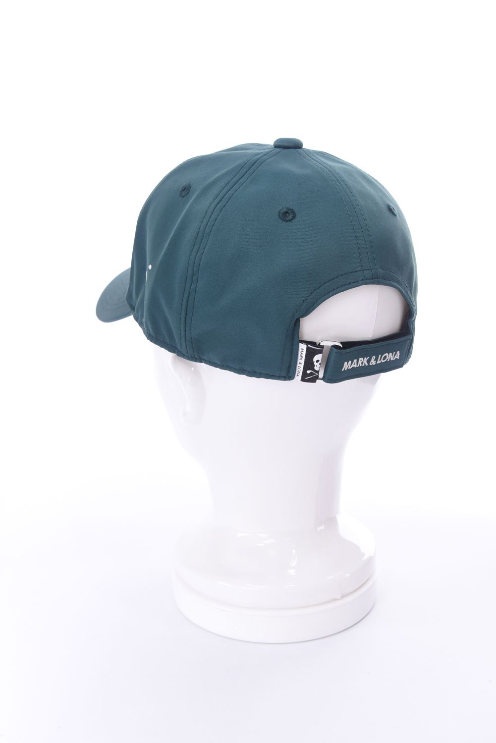 【26SS】 IRON SKULL CRYSTAL ACCENT CAP / アイアンスカル ブランドロゴ刺繍 ベースボールキャップ (グリーン)