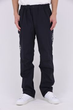 【26SS】 MEN'S WATERPROOF PANTS / マイクロリップナイロン レインパンツ (ブラック)