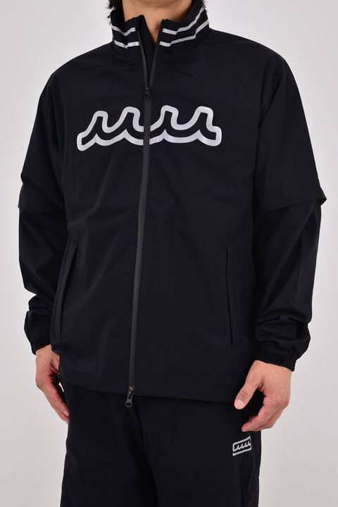 【26SS】 2WAY RAIN JACKET / レインジャケット (ブラック)