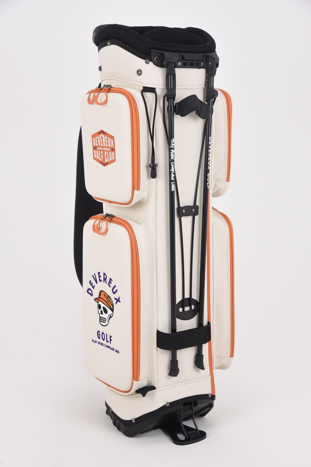 【銀行振込・代金引換不可】【返品・交換不可】 SOUTHWEST DEEP SIDE POCKET CADDIE BAG / ディープサイドポケット スタンドタイプ キャディバッグ (ホワイト)