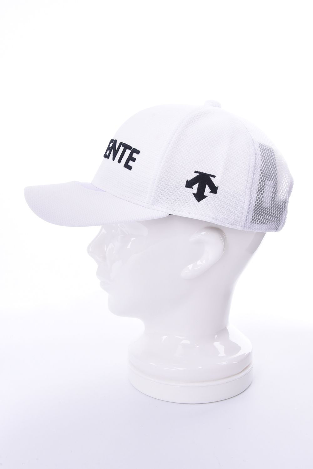 DESCENTE GOLF - クーリングメッシュキャップ (ホワイト