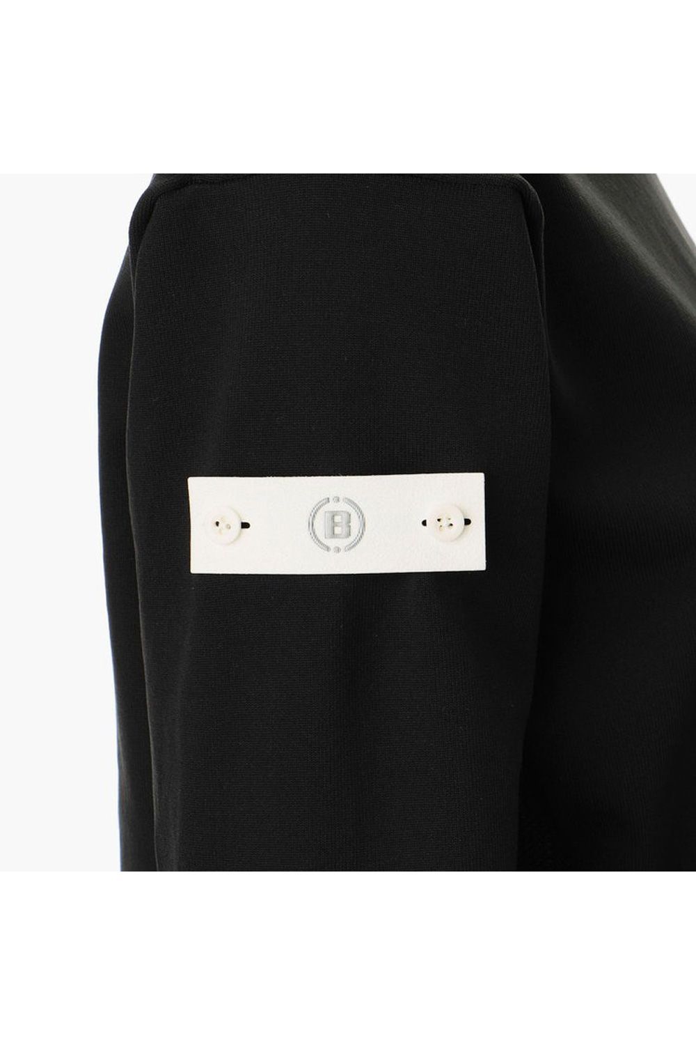 【25AW】【レディース】 WOMEN’S WR CREWNECK KNIT / 超撥水糸 袖ワッペン クルーネックニット (ブラック)