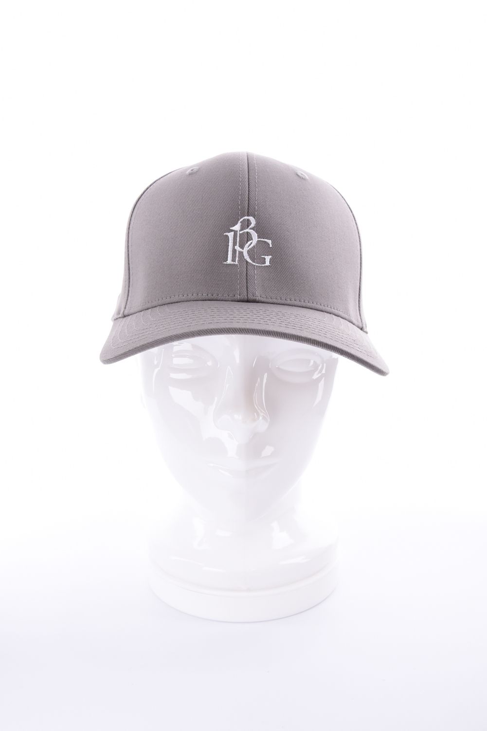 【26AW】 WOOLY COMBED 1PIU1UGUALE3 LOGO CAP / バックロゴ刺繍 キャップ (グレー)