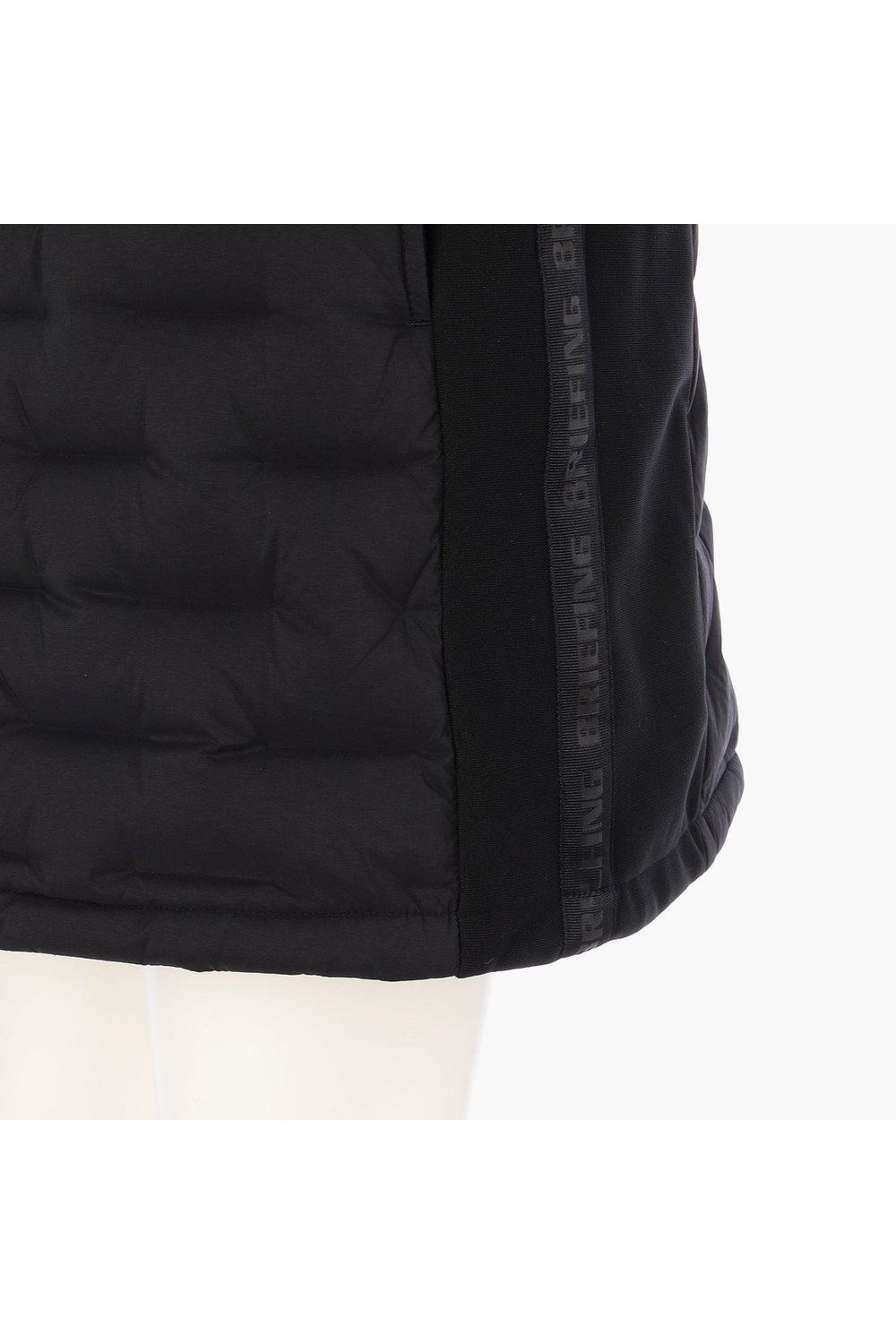 【25AW】【レディース】 WOMEN'S HYBRID DOWN SKIRT / ストレッチタフタ ダイヤモンドロゴ ハイブリッドダウンスカート (ブラック)