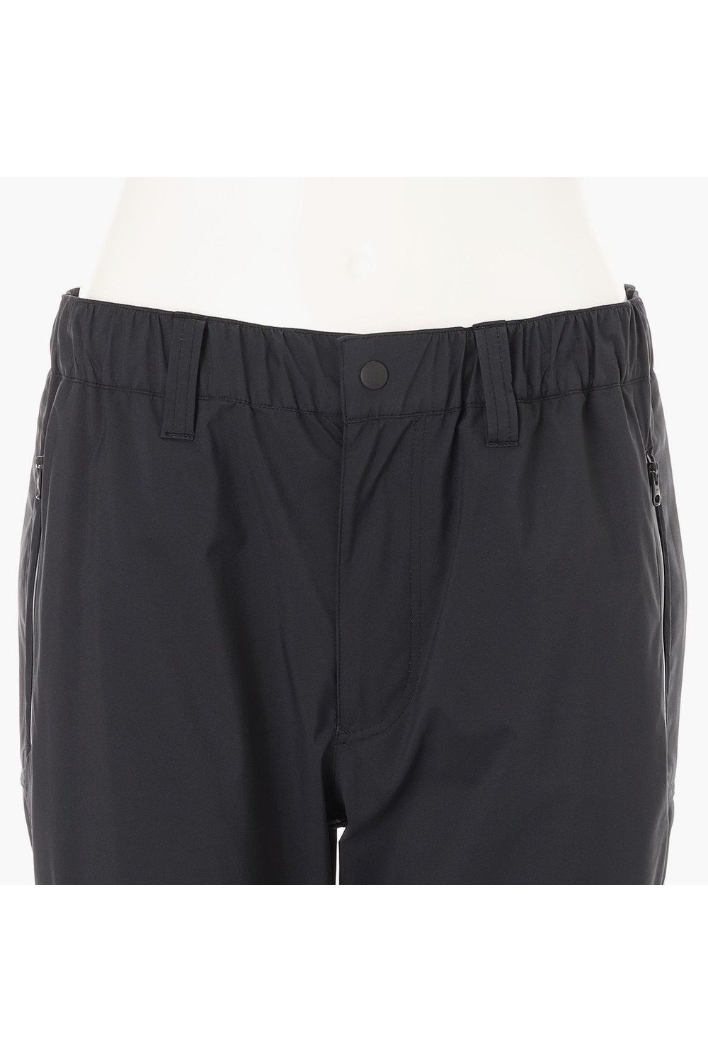 【26SS】【レディース】 WOMEN’S WATERPROOF PANTS / マイクロリップナイロン レインパンツ (ブラック)