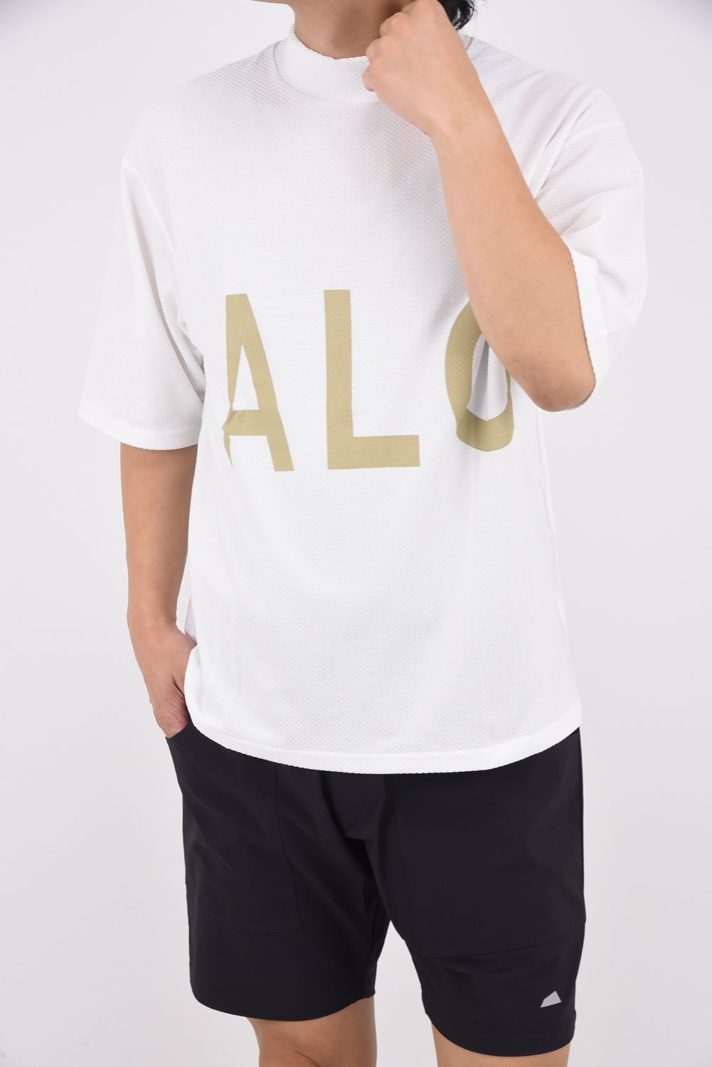SALVAGE PUBLIC Kolepa - BIG ALOHA HAKU KNIT MOCKNECK S/S SALVAGE PUBLIC Kolepa - BIG ALOHA HAKU KNIT MOCKNECK S/S