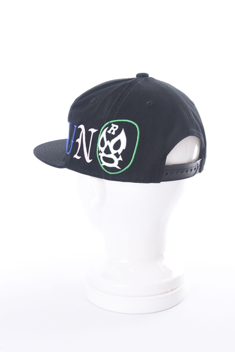 MULTI LOGO BB CAP / マルチカラー ベースボールキャップ ブラック