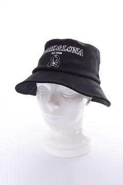 【26AW】 MERCURY CAMO STRETCH HAT / シグネチャーカモ ブランドロゴ刺繍 ストレッチバケットハット (ブラック)
