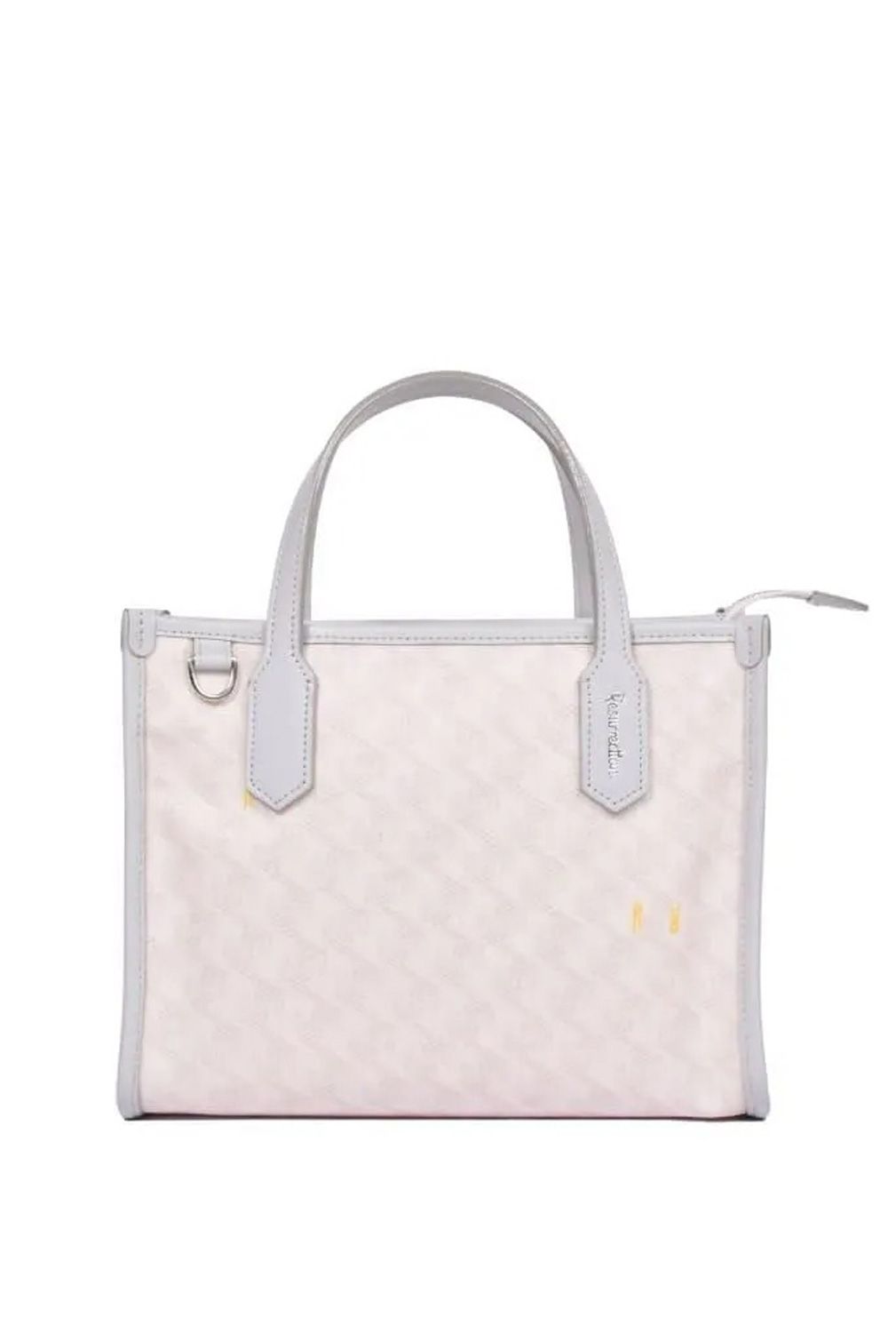 LANIUS SQUARE MINI (ラニウス スクエア ミニ) / ブランドオリジナルテキスタイル カートバッグ （モノホワイト）