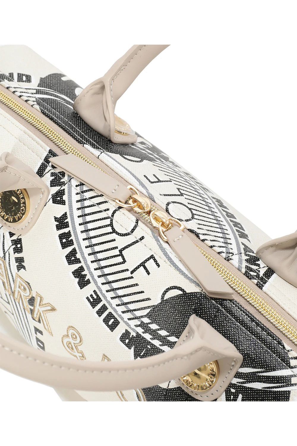 【2026SS 木村拓哉さん着用 VOL.3】 ATLAS CONVERTIBLE CART BAG / アイアンスカル シンセティックレザー 2WAYカートバッグ (ベージュ) (2月18日入荷予定)