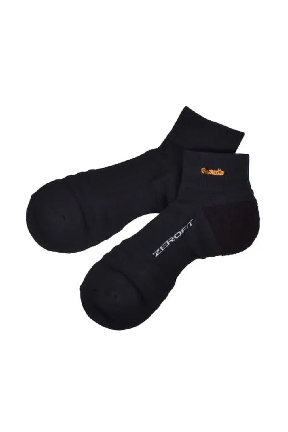 【ZEROFITコラボ】 【レディース】 BASIC LOGO SHORT SOCKS / ベーシックロゴ ショートソックス （ブラック）