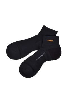 【ZEROFITコラボ】 【レディース】 BASIC LOGO SHORT SOCKS / ベーシックロゴ ショートソックス （ブラック）