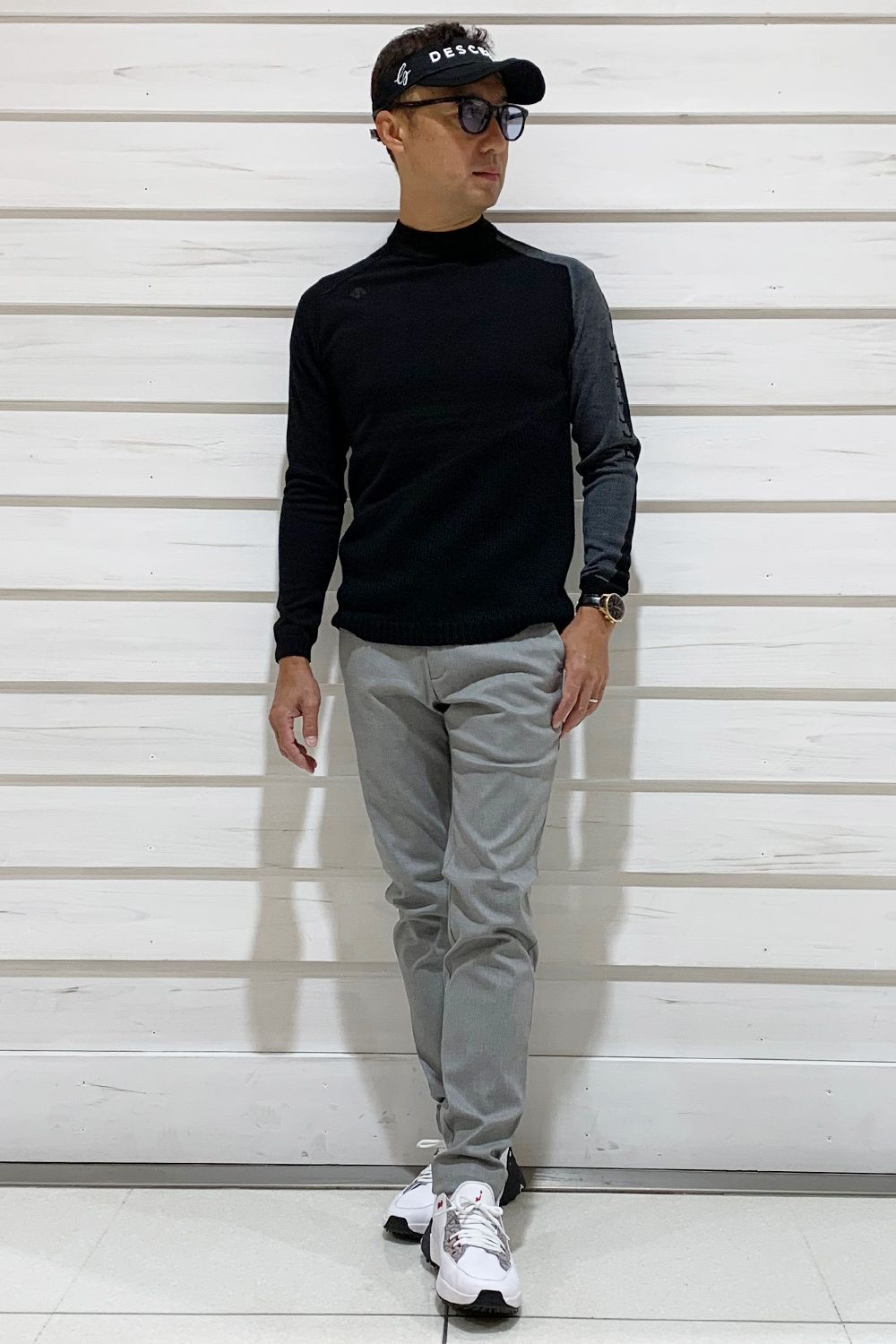 DESCENTE GOLF 2020AW 中野のスタイリング①
