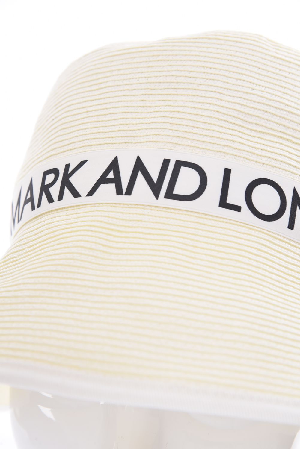 【MARK & LONA】LTリボン ペーパーラフィア つば広ハット MARK&LONA - 【レディース】【T-LINE】 SERENE RAFFIA HAT