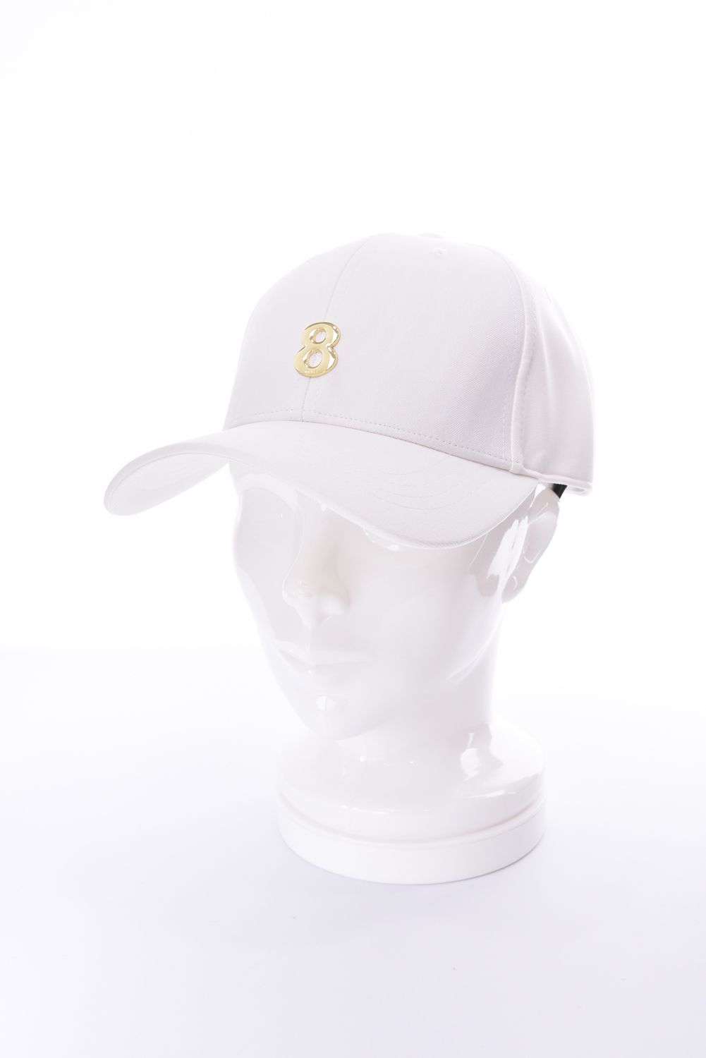 【26AW】 METAL LOGO TWILL CAP / 8メタルロゴ ツイルキャップ (ホワイト)