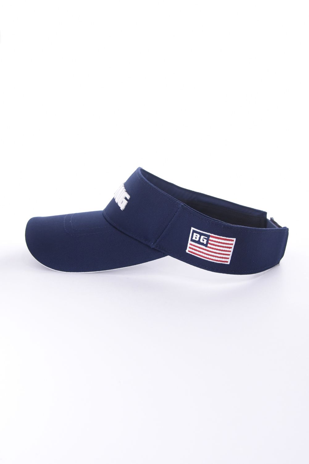 【26SS】 MEN’S BASIC VISOR / ベーシック ブランドロゴ サンバイザー (ネイビー)