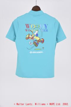 【25SS】【レディース】 WODDY MOCK NECK TEE / ウッドペッカー コラボモックネックTシャツ (ミント)
