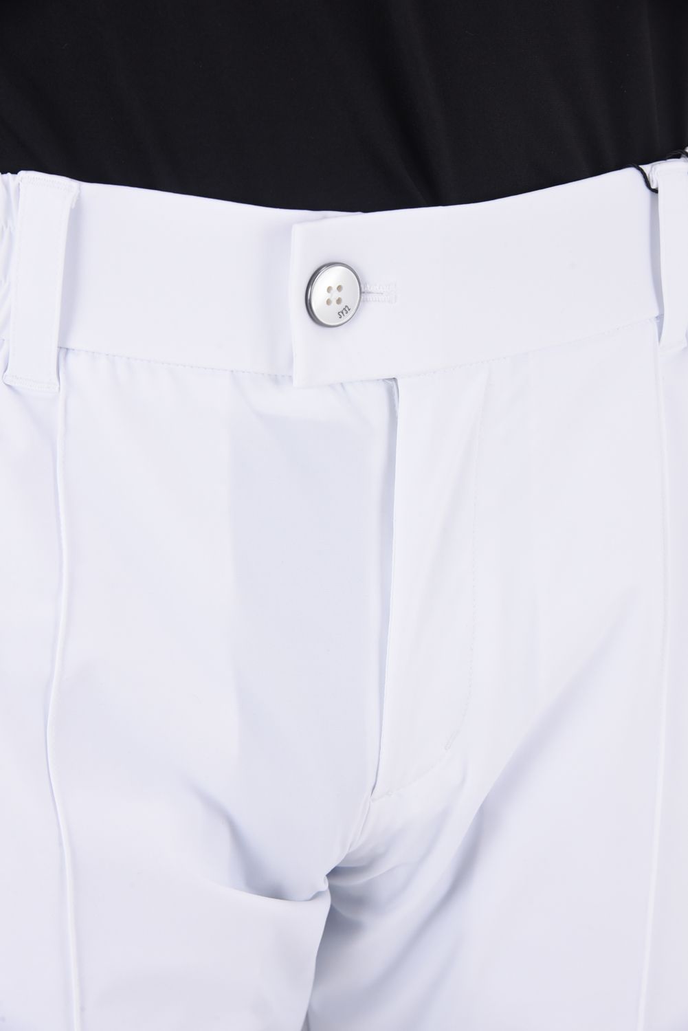 【ABSOLUTE】 CARVICO 425 HIGH STRETCH PIN TUCK PANTS / カルビコ ハイストレッチ ワンタック ストレッチパンツ (ホワイト)