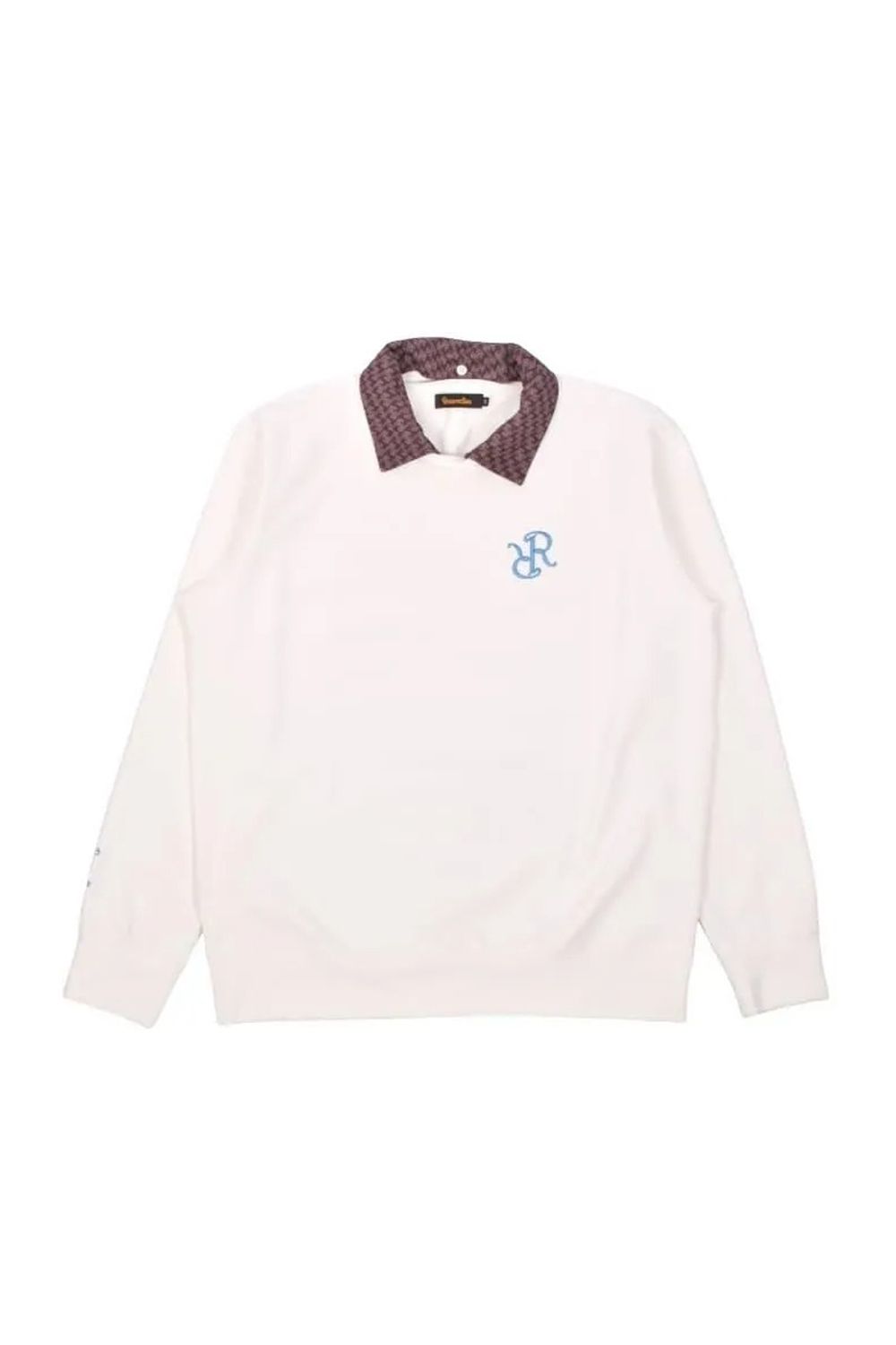 【26AW】 DETACHABLE COLLAR SWEAT / デタッチャブルカラースウェット (ホワイト)*