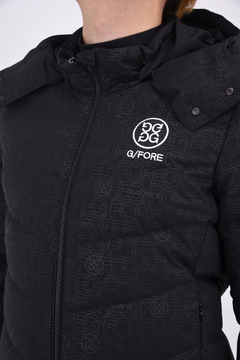 G/FORE - MENS LAYERED LOGO EMBOSS DOWNJK / レイヤードロゴ エンボス  