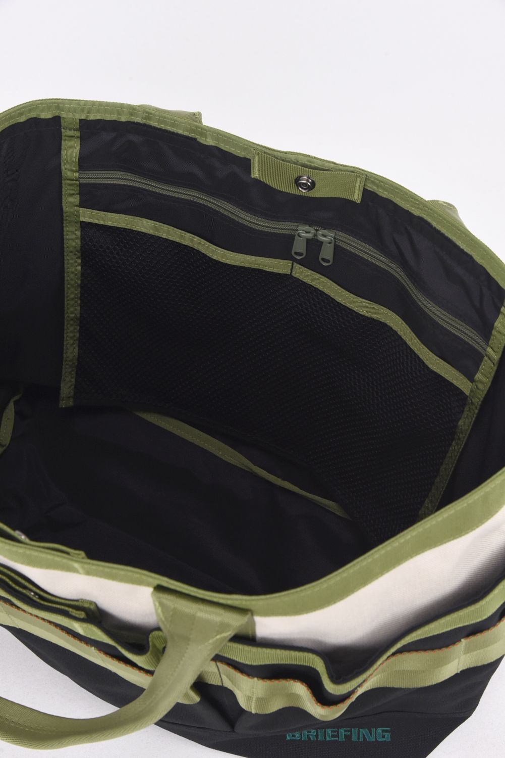 TOOL TOTE WL / トール トートバッグ (ブラック×アイボリー)