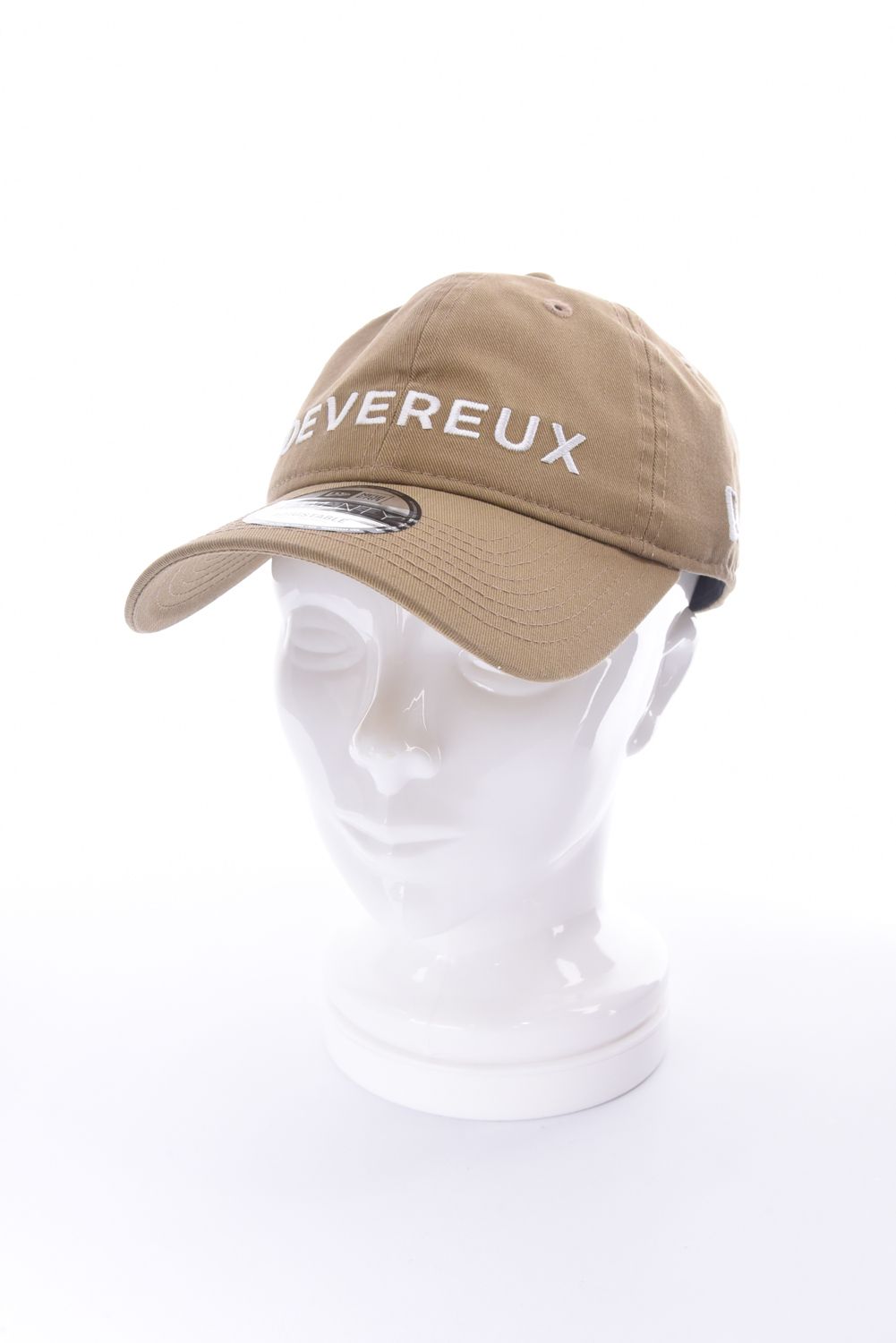 【26SS】 DVG NEWERA CAP / ブランドロゴ刺繡 ベースボールキャップ (サンド)