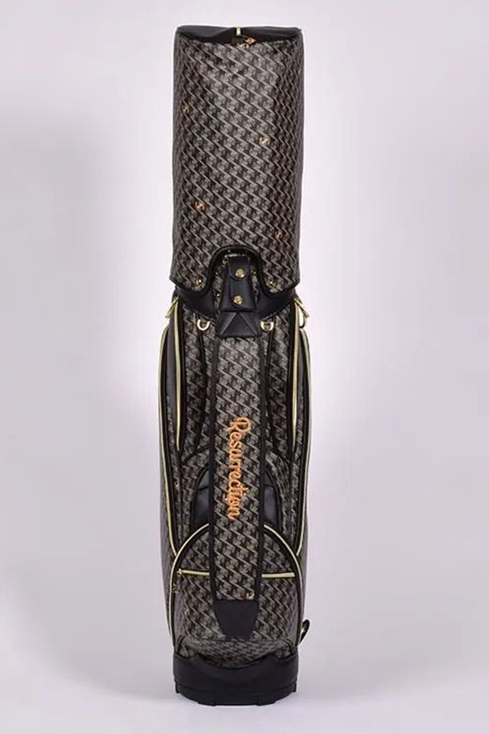 【26SS】【銀行振込・代金引換不可】【返品・交換不可】 ORIOLA（オリオラ） / ブランドオリジナルテキスタイル カートタイプ キャディバッグ （ダークブラック）*