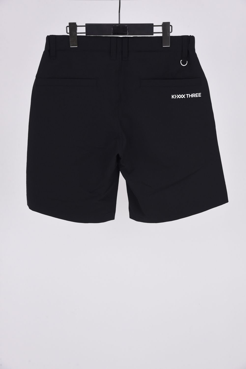 【26SS】 SOLID SUCKER STRETCH SHORTS / シアサッカー ショートパンツ (ブラック)
