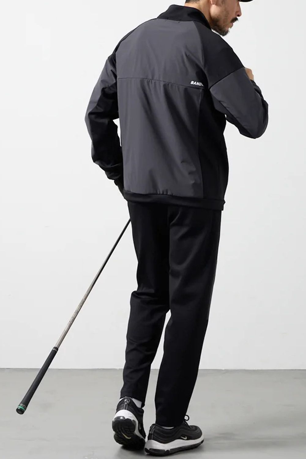 【26AW】 FLEECE COMBINATION BLOUSON / フリースコンビネーション ブルゾン (ブラック)