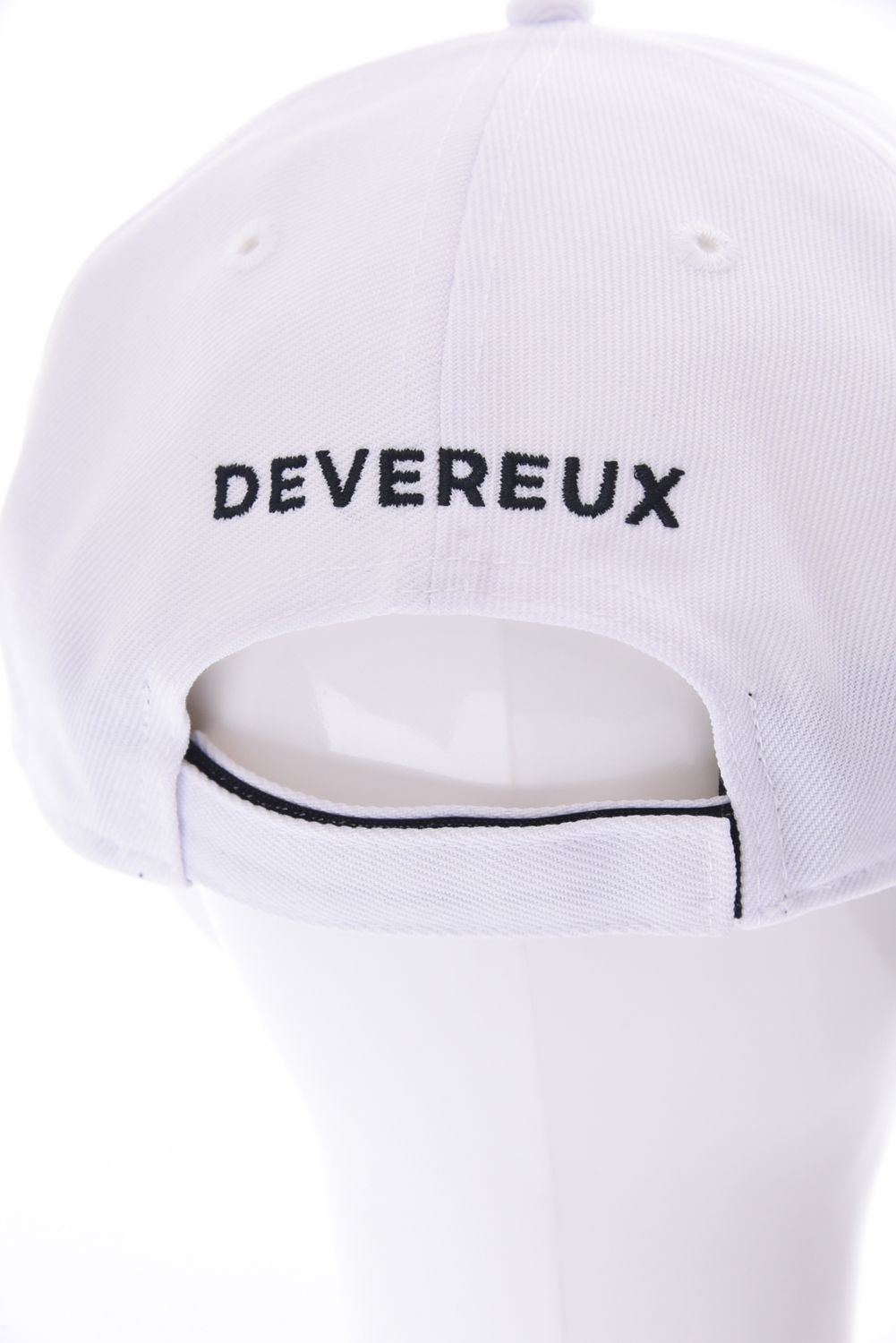 【26SS】 DVG NEWERA SKULL CAP / スカル刺繡 ベースボールキャップ (ホワイト)