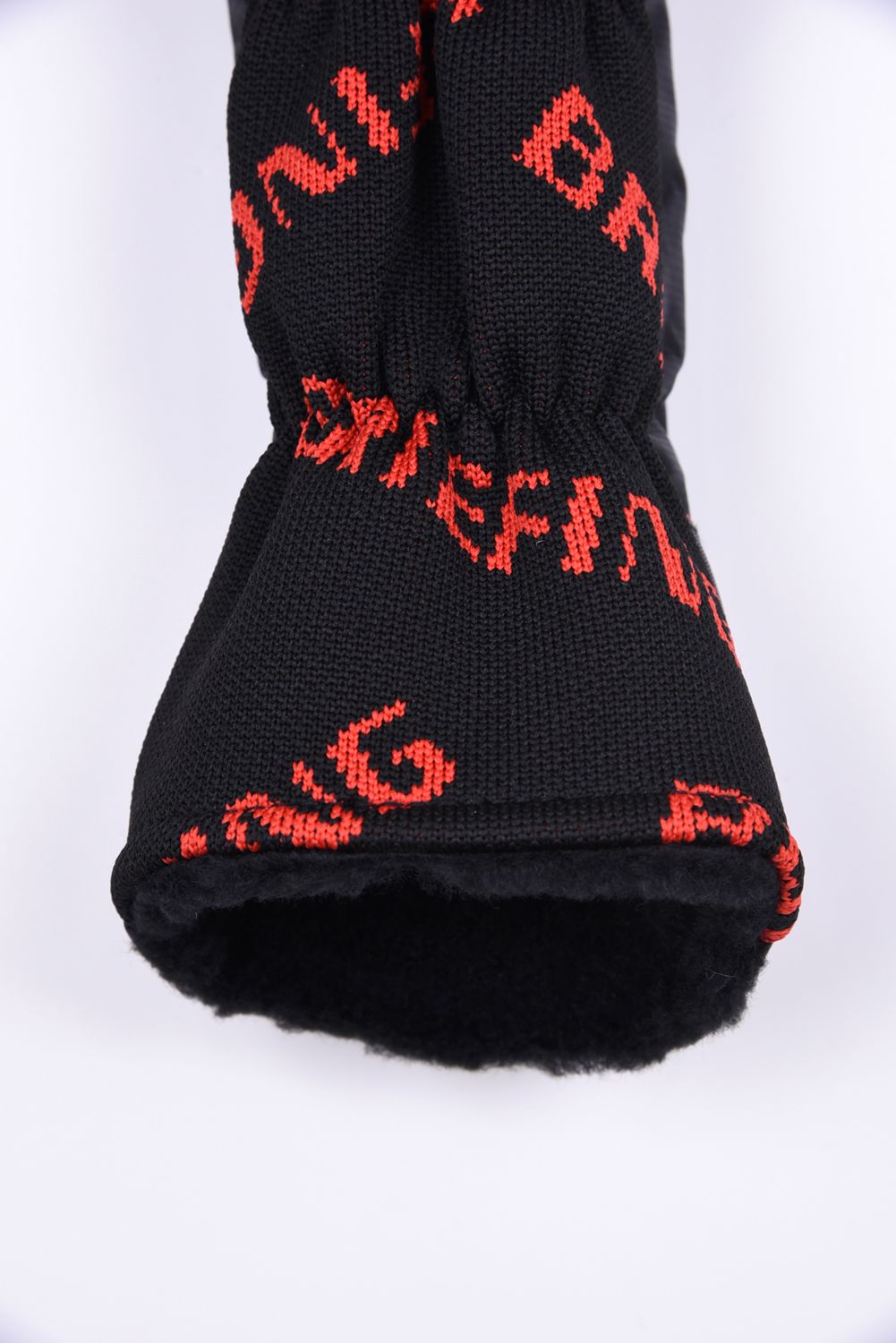 【26SS】 LOGO KNIT FAIRWAY WOOD COVER / 異素材ハイブリッド フェアウェイウッドカバー (ブラック)
