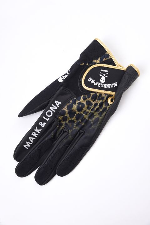 【26SS】 PANTERA FLEX GOLF GLOVE / レオパードパターンプリント 左手用グローブ (ブラック)