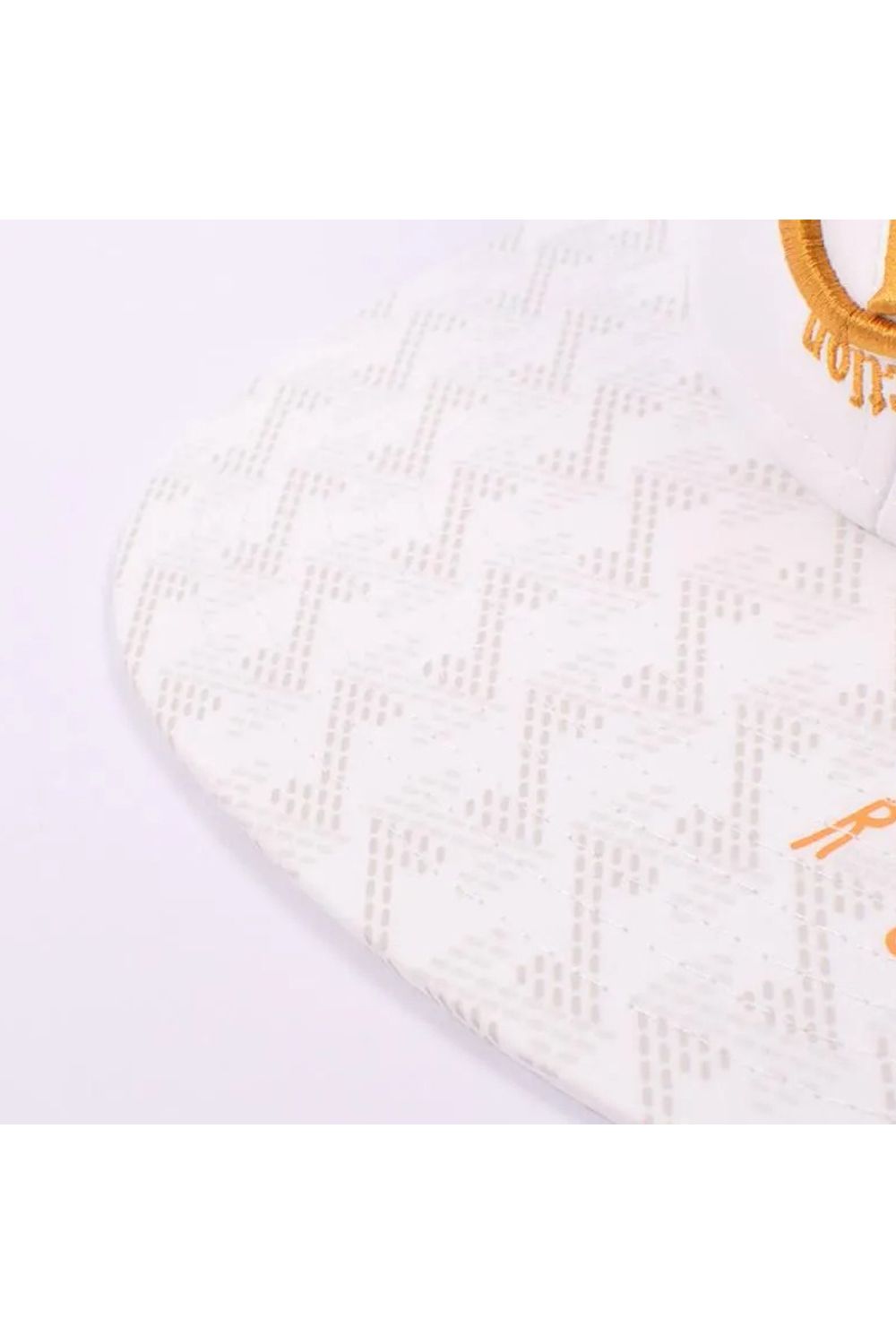 【26SS】 GM BRIM PUNCHING MESH CAP FLAT / パンチングメッシュ フラットキャップ (ホワイト)