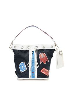 MARK&LONA - ASSEMBLAGE CART BAG / ルーラーパターン オリジナル 