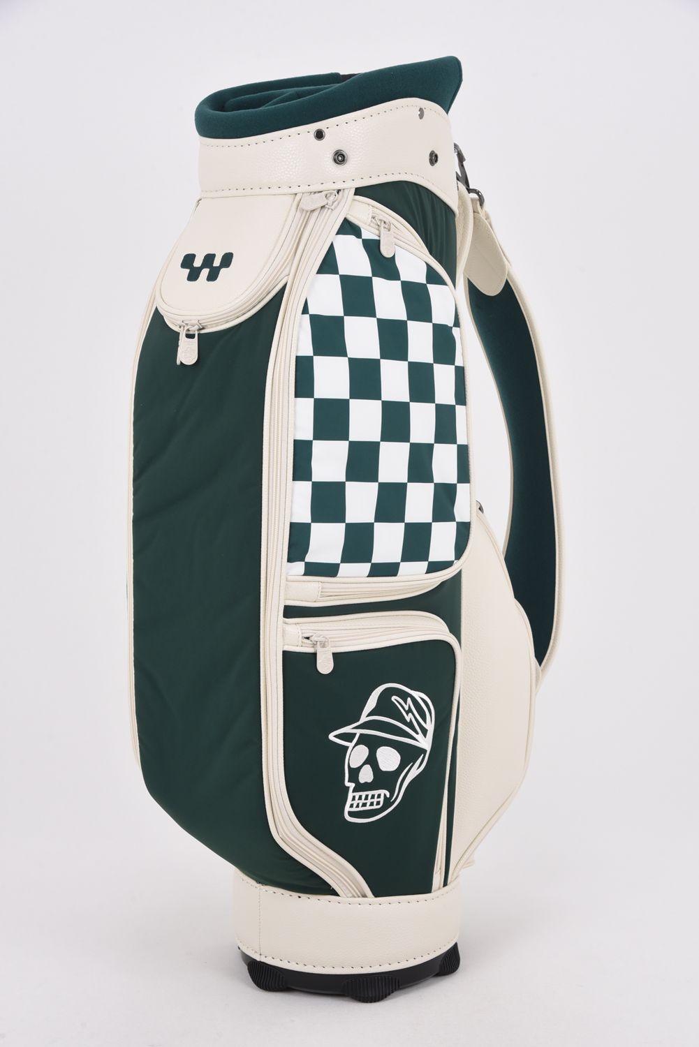 【26SS】【銀行振込・代金引換不可】【返品・交換不可】 DVG JTG CADDIE BAG / チェッカー スタンドタイプ キャディバッグ (グリーン)