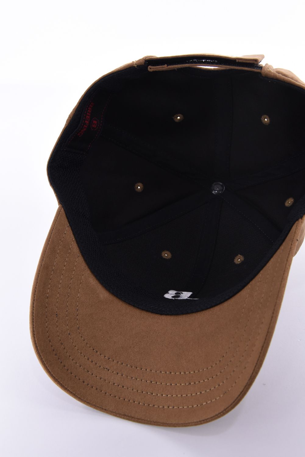 【26AW】 MEN’S SUEDE SMALL BG LOGO CAP / スウェード素材 スモールBGロゴ キャップ (ベージュ)