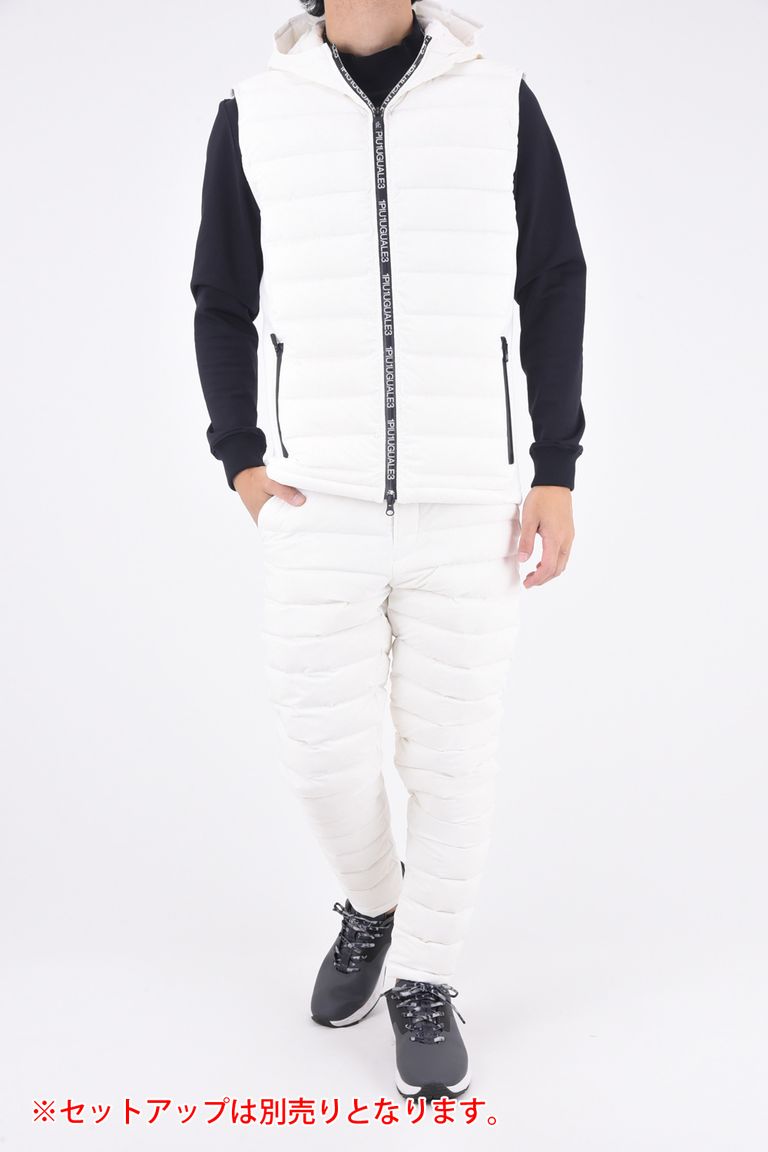 1PIU1UGUALE3 GOLF - DOWN BACK ZIP PANTS / バックジップ 