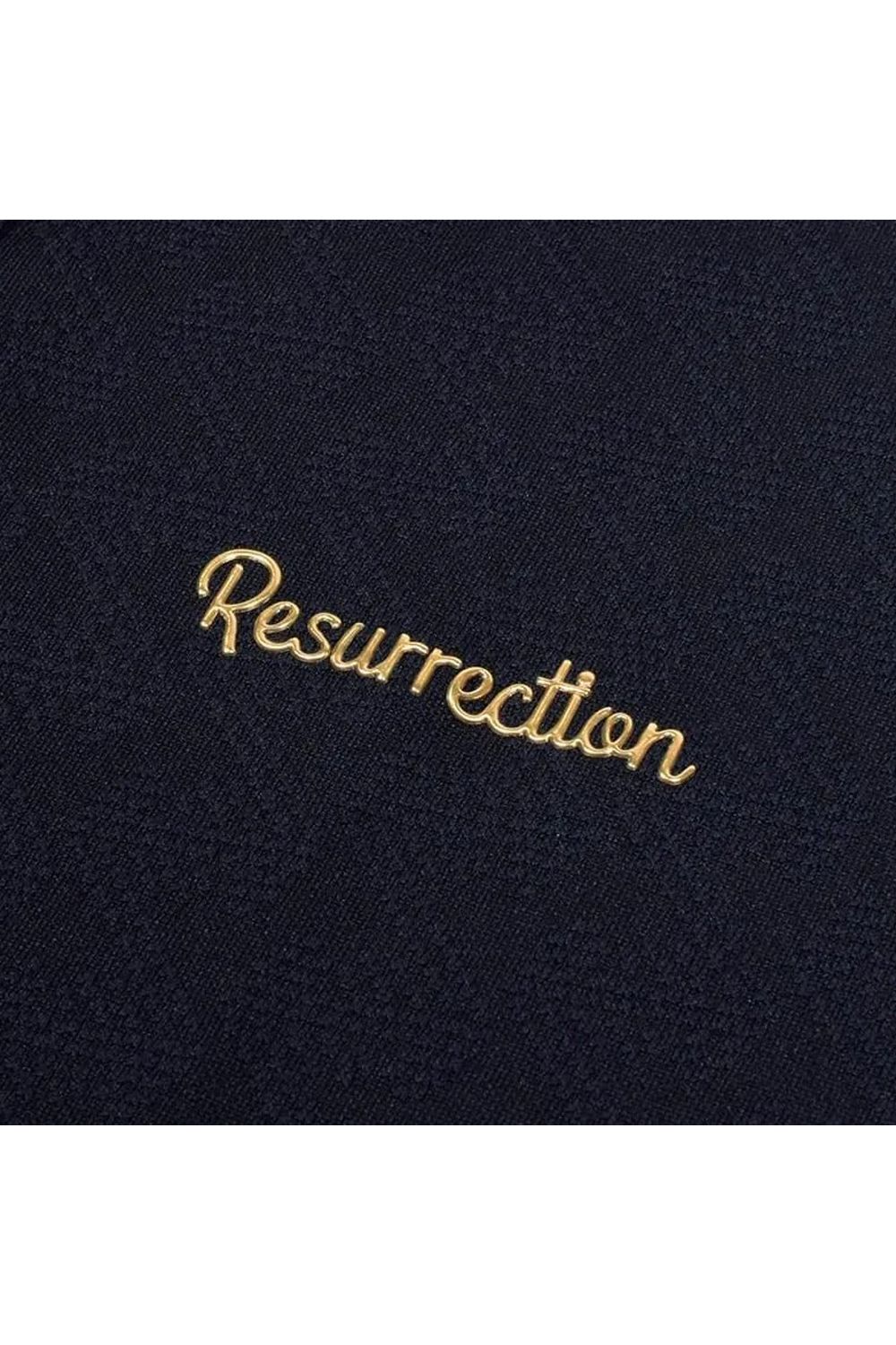 【26AW】 MENS GM JACQUARD POLO L/S / オリジナルテキスタイルジャガード 長袖 ボタンダウンポロシャツ (ブラック)*