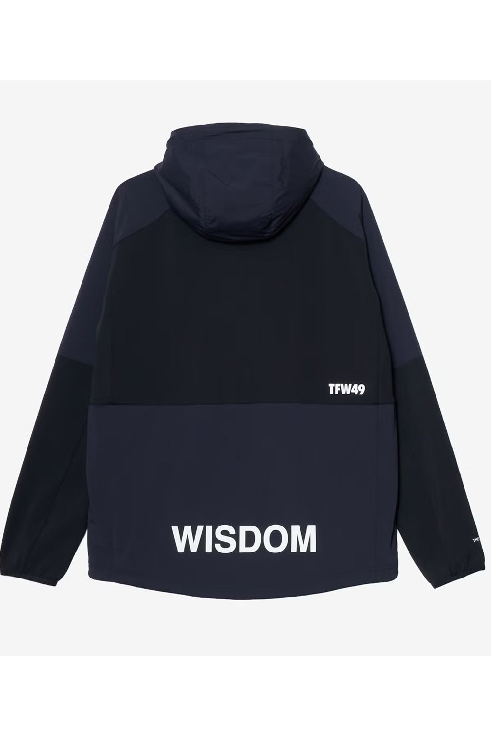 【26AW】 ACTIVE HOODED JACKET / ストレッチナイロン&ダンボールニット フーデッドジャケット (ブラック/ブラック)