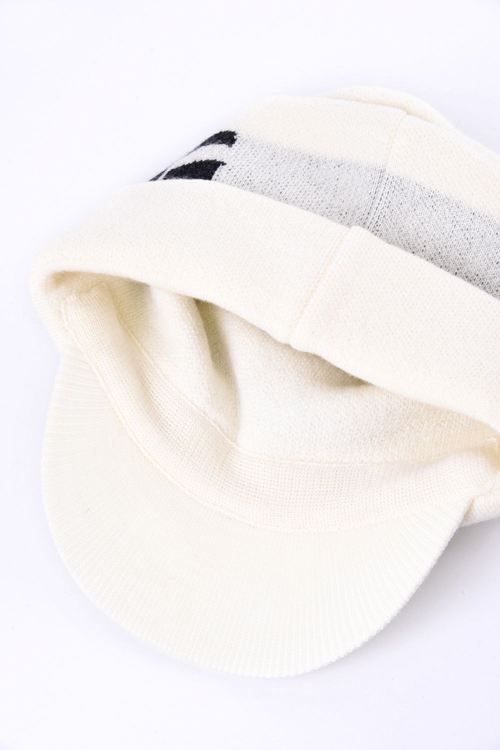 【26AW】 MEN’S WR WOOL KNIT WORK CAP / ブランドロゴ ワークキャップ (ホワイト)