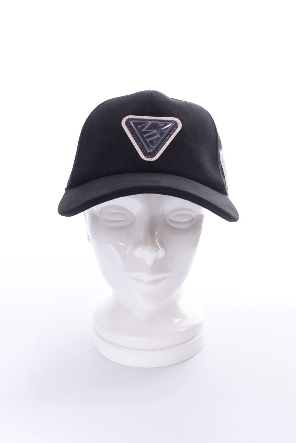 TRIANGLE EMBLEM CAP / トライアングル エンブレム ベースボールキャップ (ブラック)