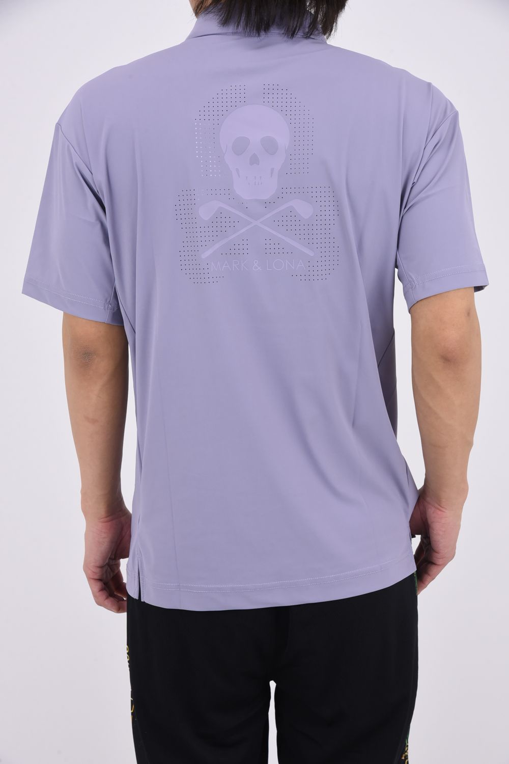【26SS】 ROGUE AIRFLOW POLO / パンチングスカルロゴ ナイロンポロシャツ (ラベンダー)