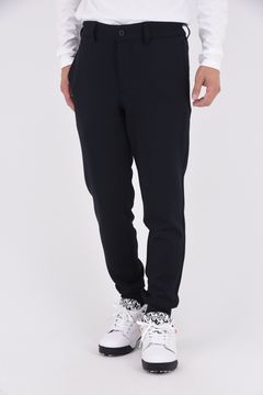 【25AW】 MEN'S 3D LOGO JOGGER PANTS / 3Dロゴ ストレッチジャージ ジョガーパンツ (ブラック)