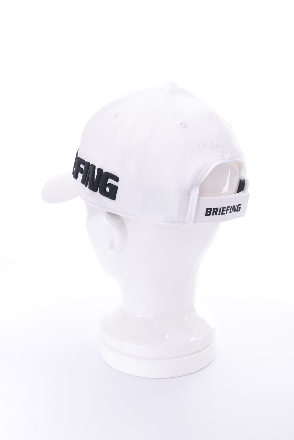 【26SS】 MEN’S ROUND LOGO CAP / アシンメトリー ラウンドロゴ キャップ (ホワイト)